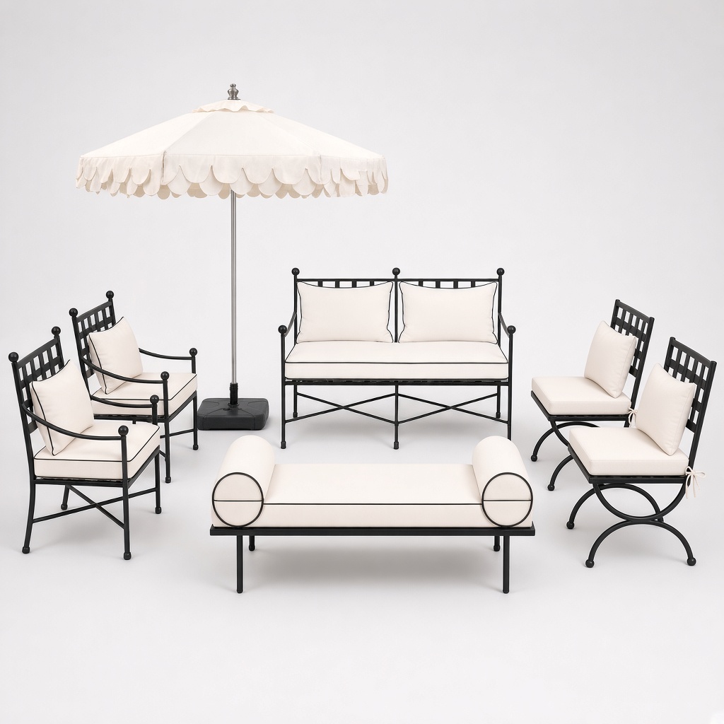 French Black Lounge Bundle
