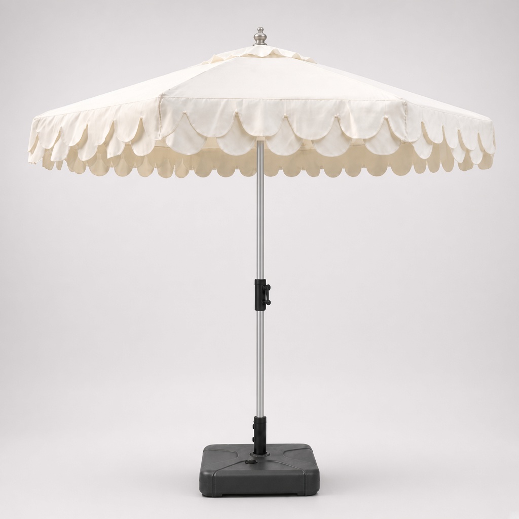 French Wave Umbrella XL (Silver)