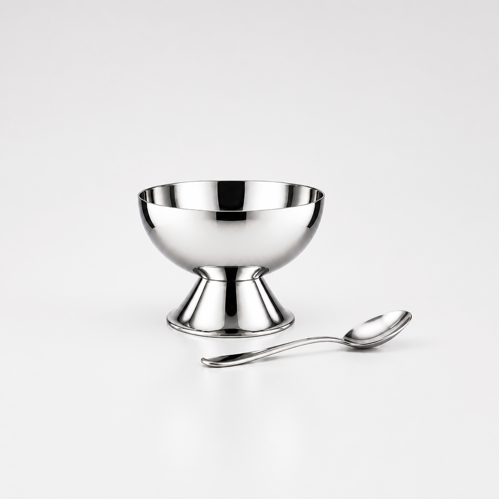 Stainless bowls short no gap